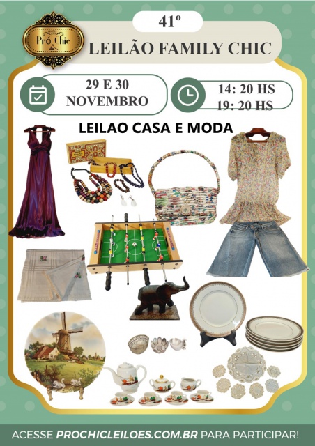 LEILAO 41  FAMILY CHIC - CASA E MODA