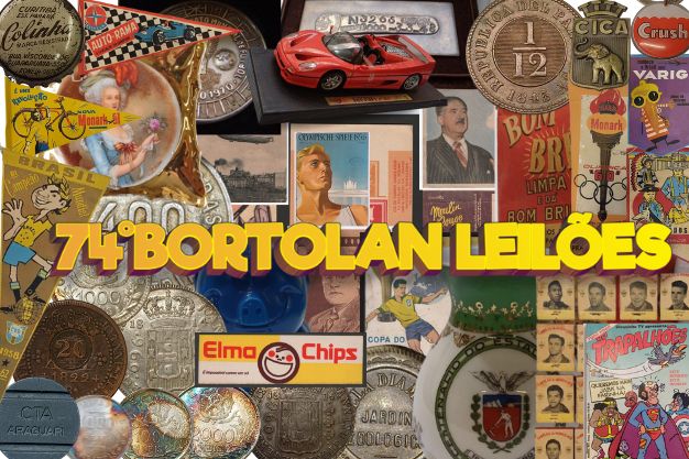74.º LEILÃO BORTOLAN DE COLECIONÁVEIS E ANTIGUIDADES