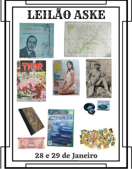 4º LEILÃO ASKE DE COLECIONISMO E ANTIGUIDADES
