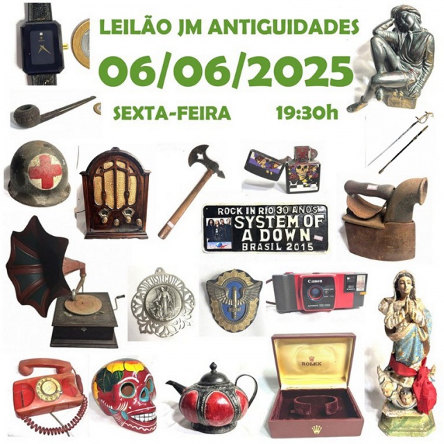 LEILÃO JM ANTIGUIDADES