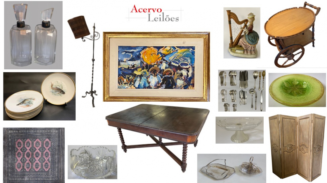 LEILÃO DE OPORTUNIDADES: ARTE E DECORAÇÃO