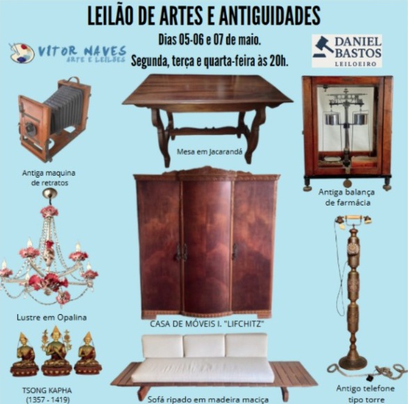 LEILÃO DE ARTE E ANTIGUIDADES