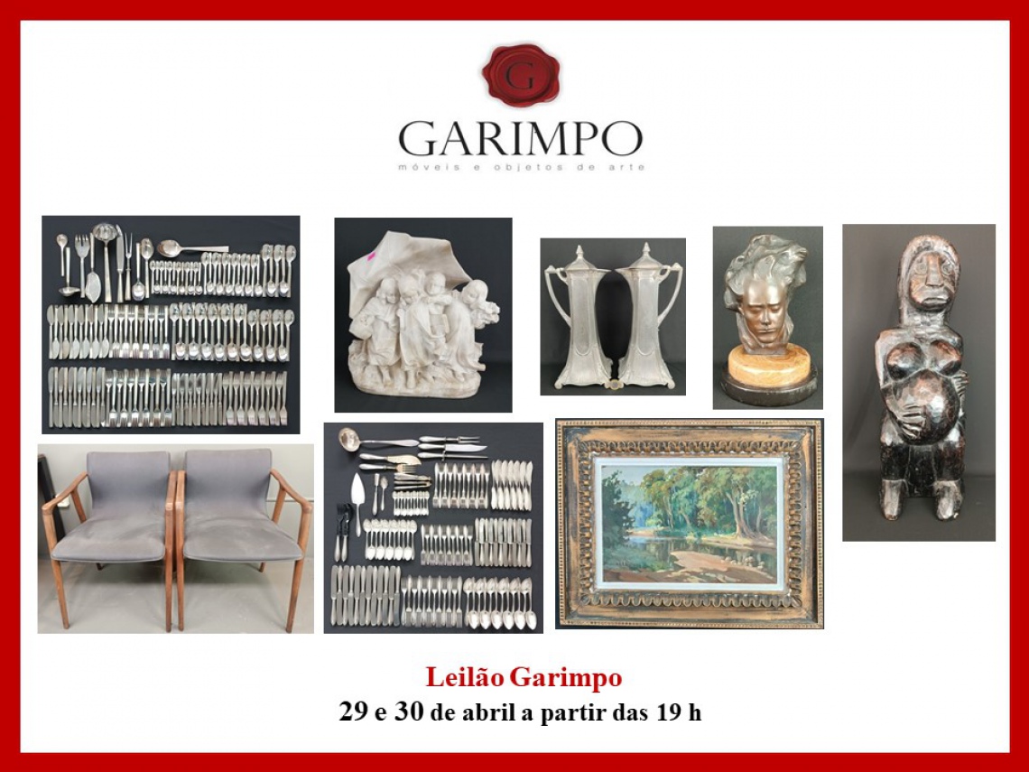 LEILÃO DE ARTE E ANTIGUIDADES - 29 E 30 DE ABRIL