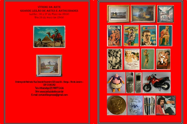 LEILÃO DE COLECIONISMO - ARTE E ANTIGUIDADES