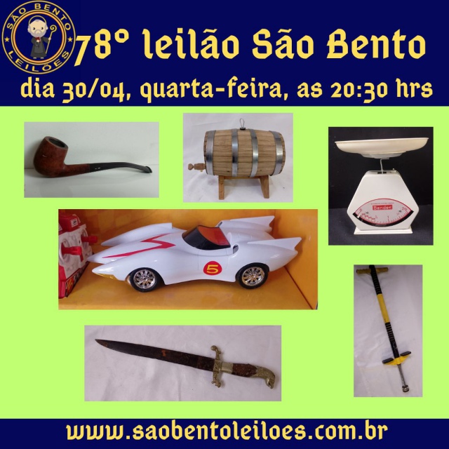 78 leilão SÃO BENTO de colecionismo, brinquedos, antiguidades, livros e revistas antigas