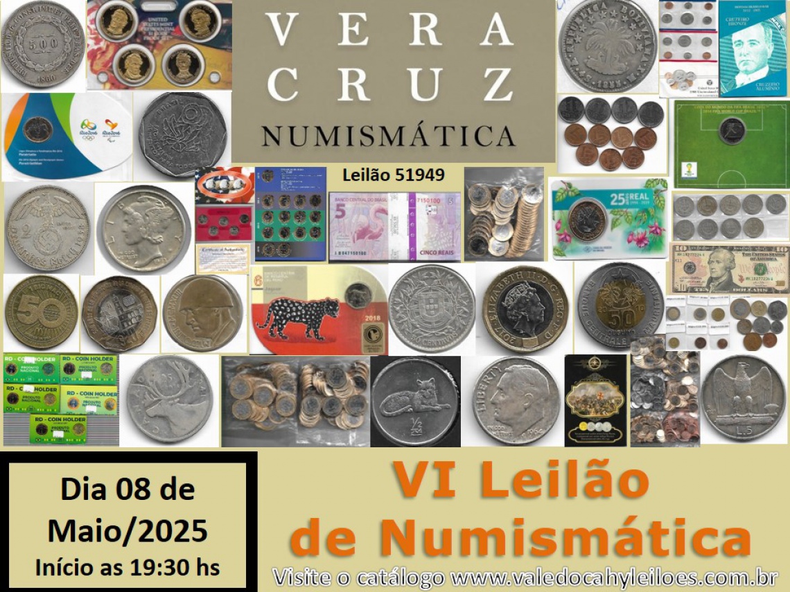 VI Leilão Vera Cruz Numismática