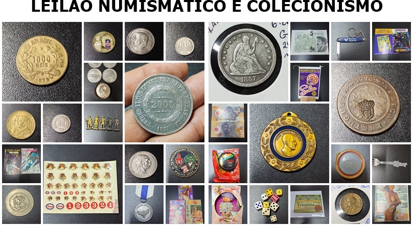 LEILÃO NUMISMATICO & COLECIONISMO