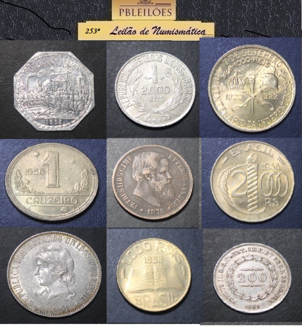 253º Leilão de Numismática