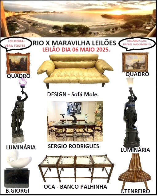 RIO X MARAVILHA LEILÕES - LEILÃO DE ARTE E ANTIGUIDADES