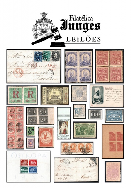 75º Leilão de Filatelia - Com Brasil e Estrangeiros