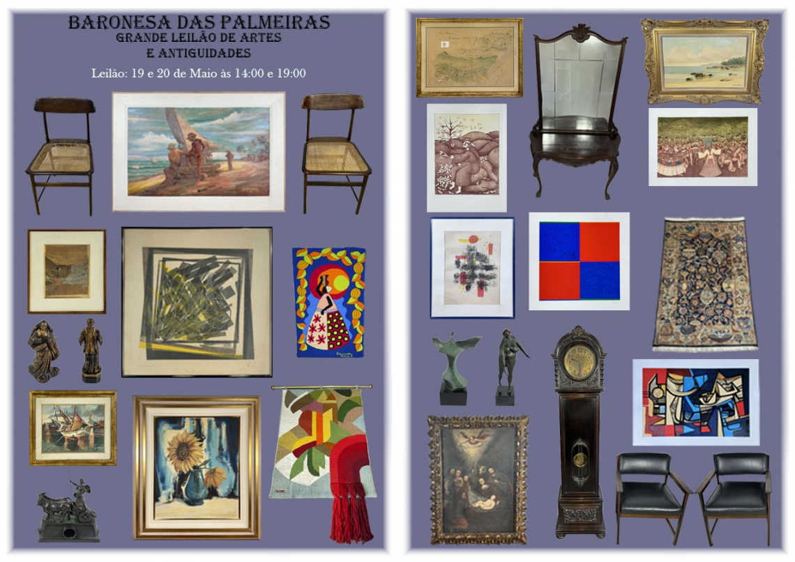 LEILÃO DE ARTE E ANTIGUIDADES