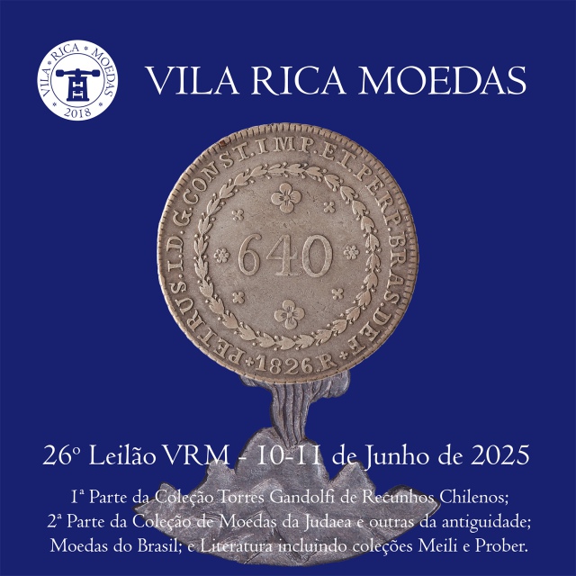 26º Leilão Vila Rica Moedas