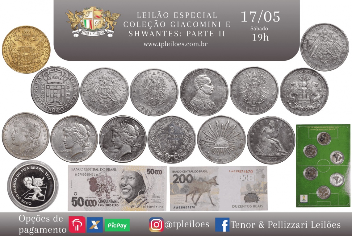 Leilão Especial - Coleção Giacomini e Shwantes - Parte II