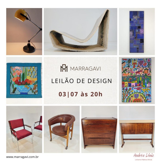 LEILÃO DE DESIGN MARRAGAVI