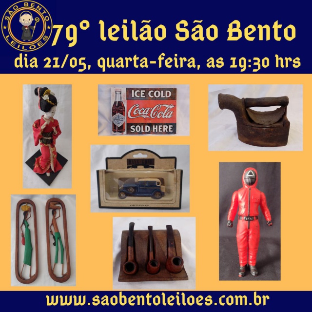 79 LEILÃO SÃO BENTO DE ARTE E ANTIGUIDADES