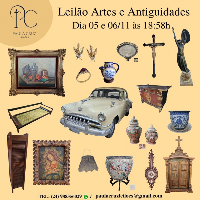 LEILÃO DE ARTE E ANTIGUIDADES - Novembro 2025