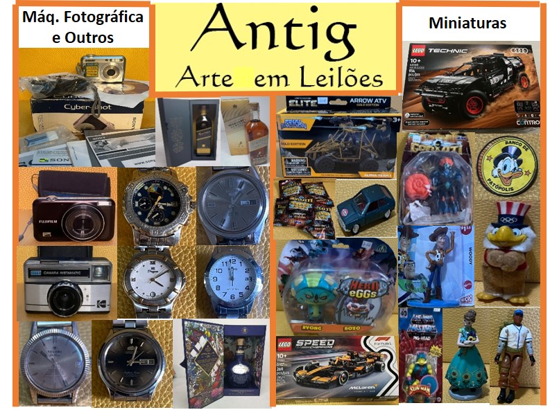 LEILÃO DE COLECIONISMO E OPORTUNIDADES!