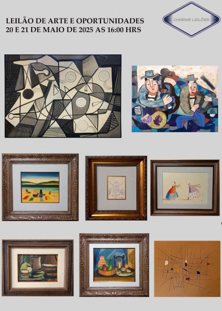 LEILÃO DE ARTE E OPORTUNIDADES