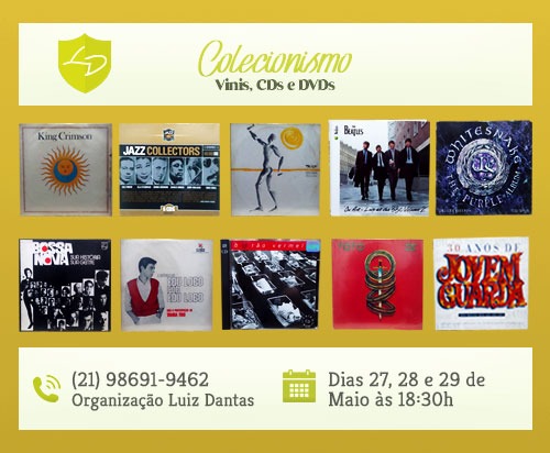 LD Colecionismo, Vinis, CDs e DVDs