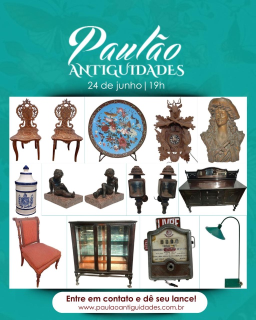 PAULÃO ANTIGUIDADES -  SEGUNDO LEILÃO DE JUNHO 2025