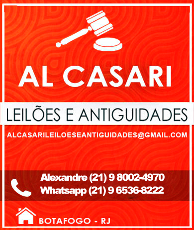 LEILÃO AL CASARI JULHO 2025 - ARTE E ANTIGUIDADES