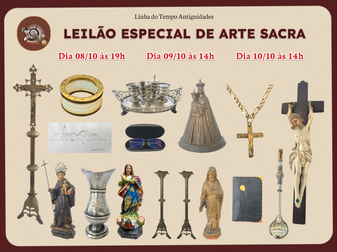 LEILÃO ESPECIAL DE ARTE SACRA
