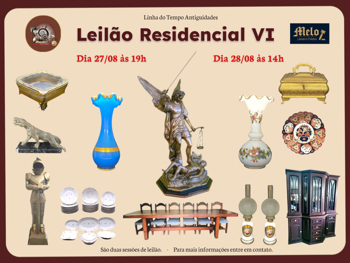 LEILÃO DE ARTE E ANTIGUIDADES