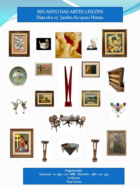 LEILÃO DE ARTE E ANTIGUIDADES