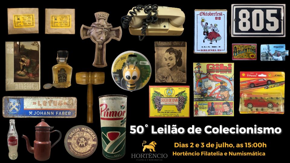 50 LEILÃO DE COLECIONISMO