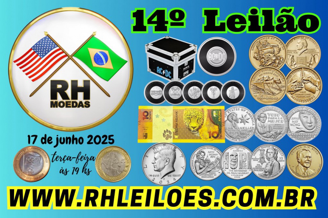 14º Leilão RH Moedas