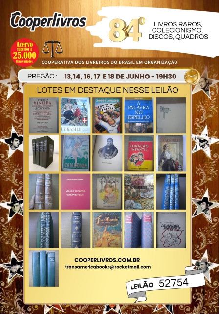 84º  Livros Raros, Colecionismo, Livros, Quadros, Gibis e Álbuns de figurinhas