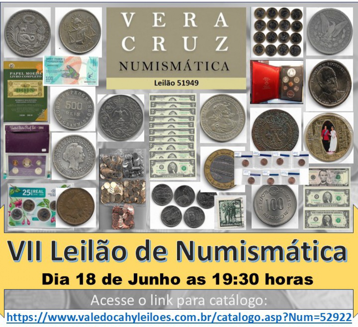 VII Leilão Vera Cruz Numismática