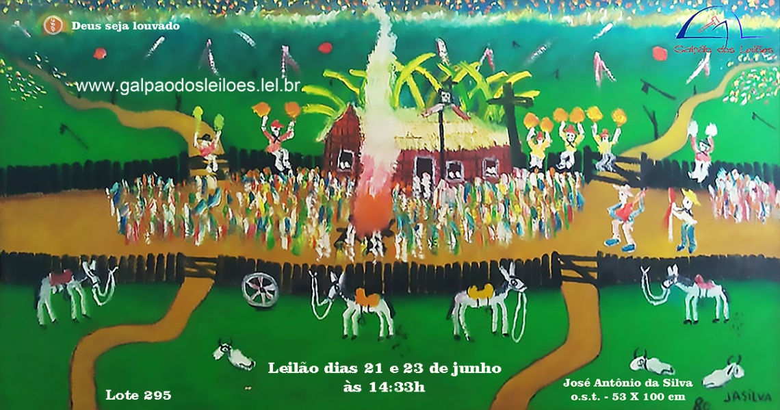 LEILÃO DE ARTE, DECORAÇÃO e COLECIONISMO (destaque p/ Tribal Africana), 21 e 23 de junho/2025.