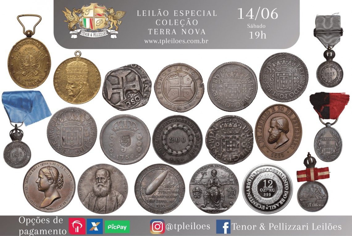 LEILÃO ESPECIAL - COLEÇÃO TERRA NOVA