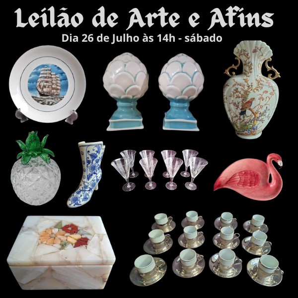 LEILÃO DE ARTE E AFINS