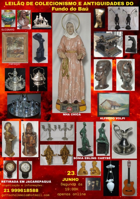 LEILÃO DE COLECIONISMO E ANTIGUIDADES DO FUNDO DO BAÚ