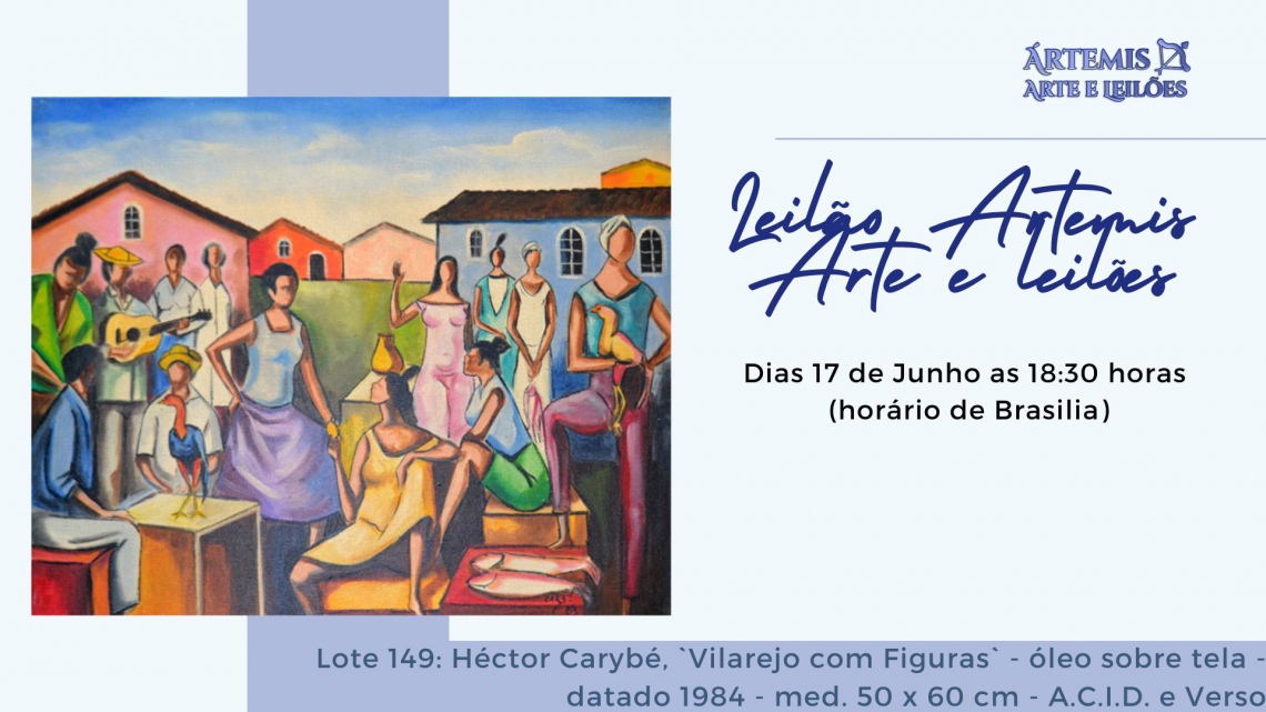 LEILÃO ÁRTEMIS ARTE E LEILÕES