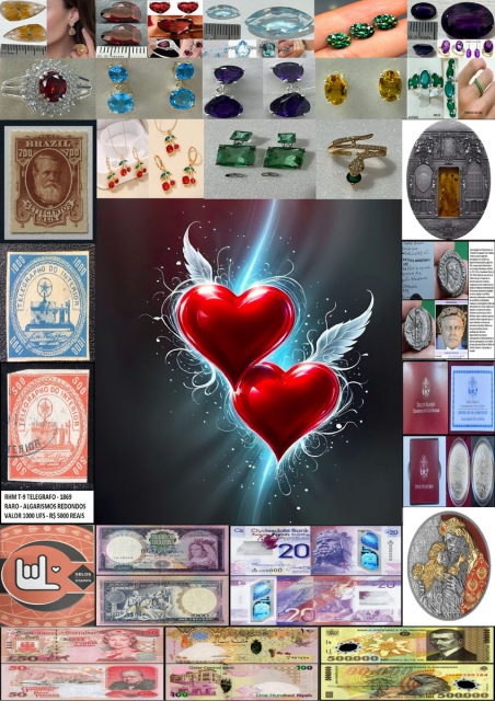 202º LEILÃO COINS E STAMPS - SELOS, MOEDAS, PEDRAS PRECIOSAS E CÉDULAS PARA SUA COLEÇÃO!!
