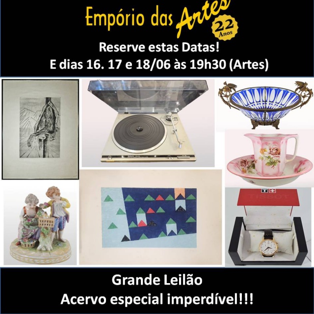 LEILÃO ESPECIAL DE ARTE DO EMPÓRIO DAS ARTES