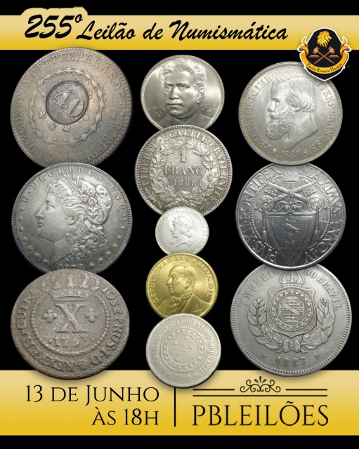 255º Leilão de Numismática