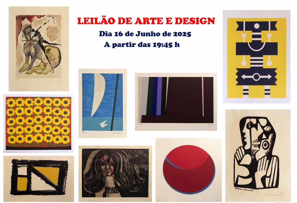 LEILÃO DE ARTE E DESIGN