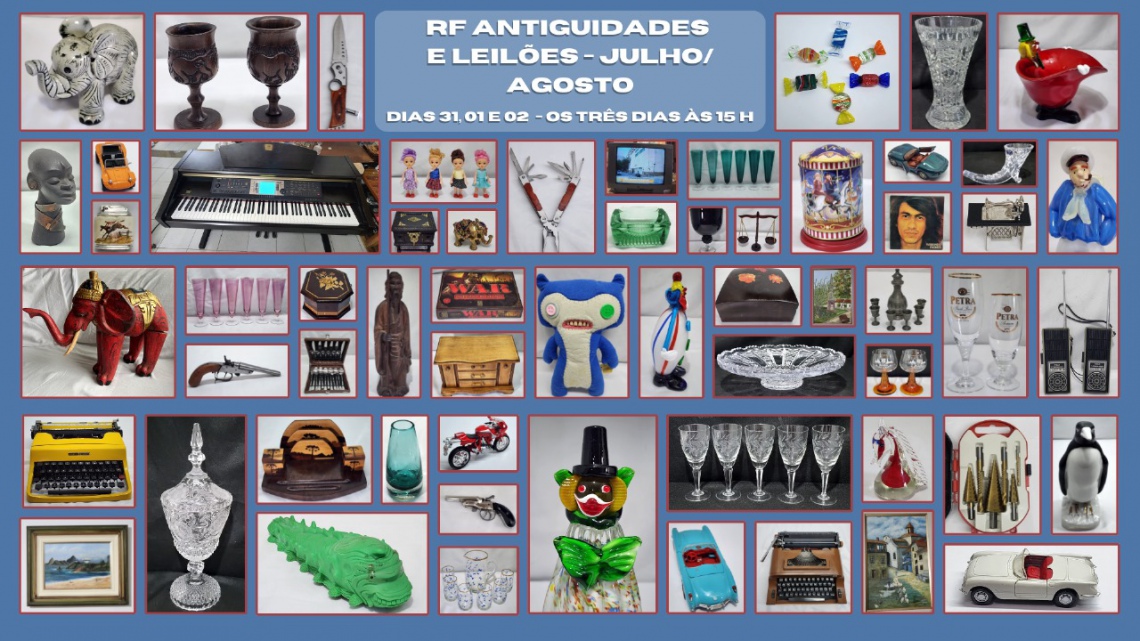 RF ANTIGUIDADES E LEILÕES