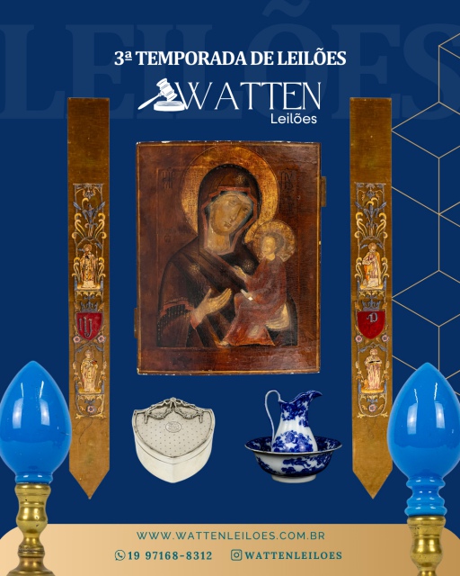 WATTEN LEILÕES - LEILÃO DE ARTE E ANTIGUIDADES - 30/06/2025 às 19h30