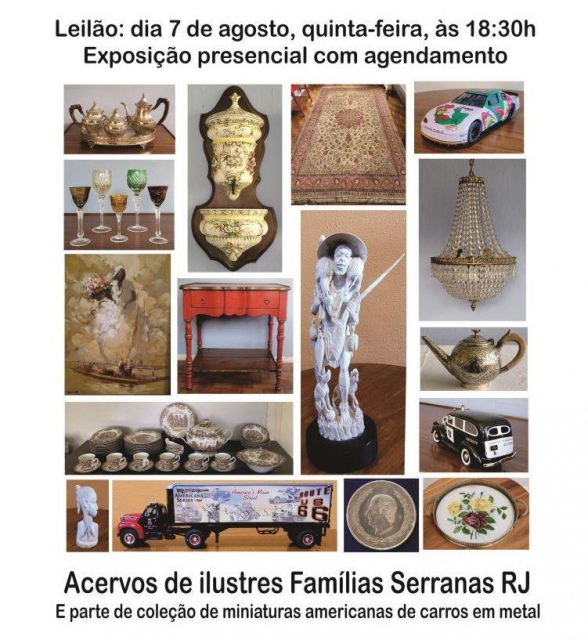 ACERVO DE ILUSTRES FAMÍLIAS SERRANAS RJ