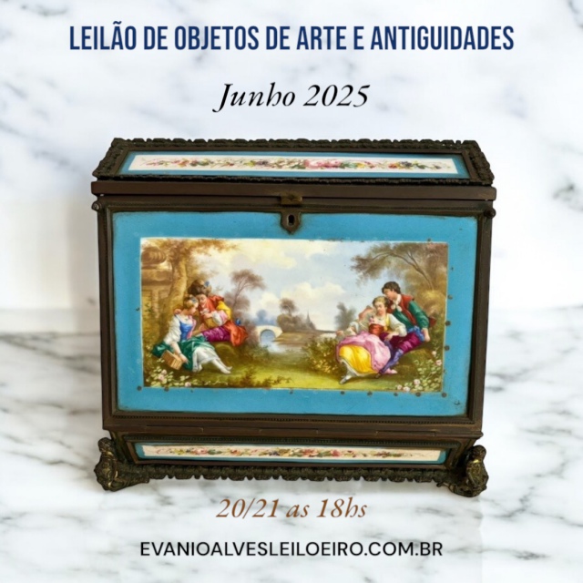 LEILÃO DE OBJETOS DE ARTE, MOBILIARIO E ANTIGUIDADES, JUNHO 2025