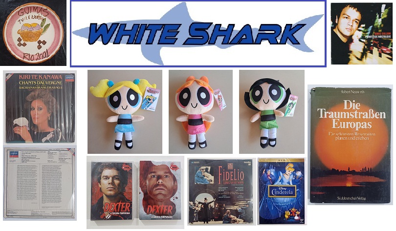 DÉCIMO LEILÃO WHITESHARK - TUDO A 10 REAIS (OU MENOS) - DEZENAS DE DVDs NOVOS E MAIS!