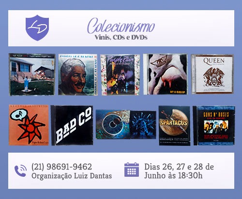 LD Colecionismo, Vinis, CDs e DVDs