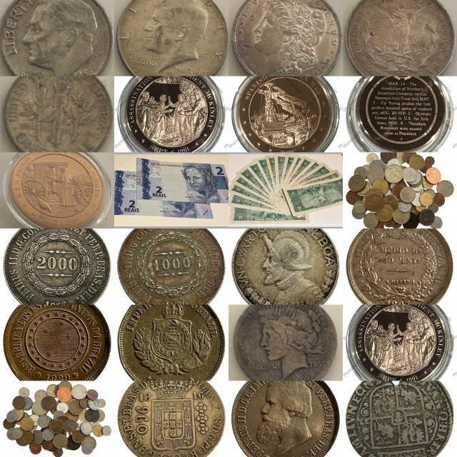 63º LEILÃO NUMISMART - Moedas, Cédulas, Medalhas Nacionais e Internacionais