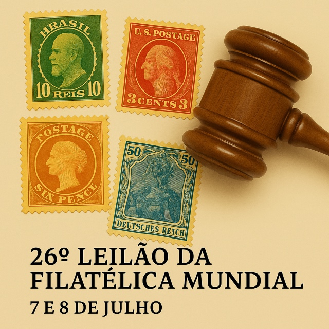 26º LEILÃO DA FILATÉLICA MUNDIAL