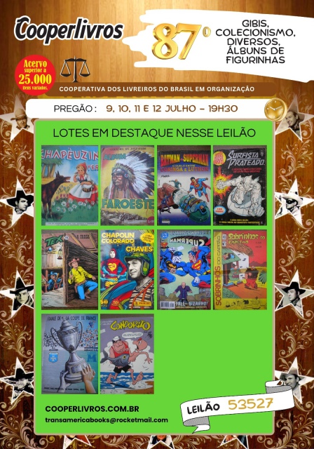87 º Leilãode Gibis, colecionismo, Diversos, Albuns de figurinha
